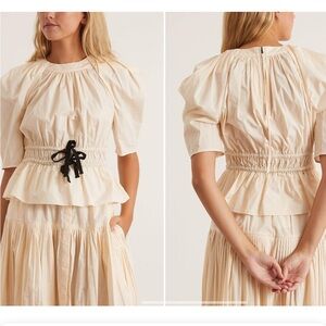 ULLA Johnson Denise Top in Dogwood